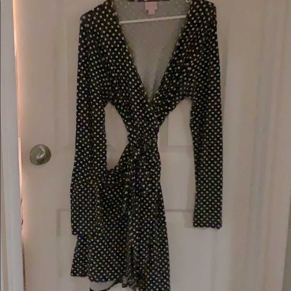 Boob Design Wrap Dress